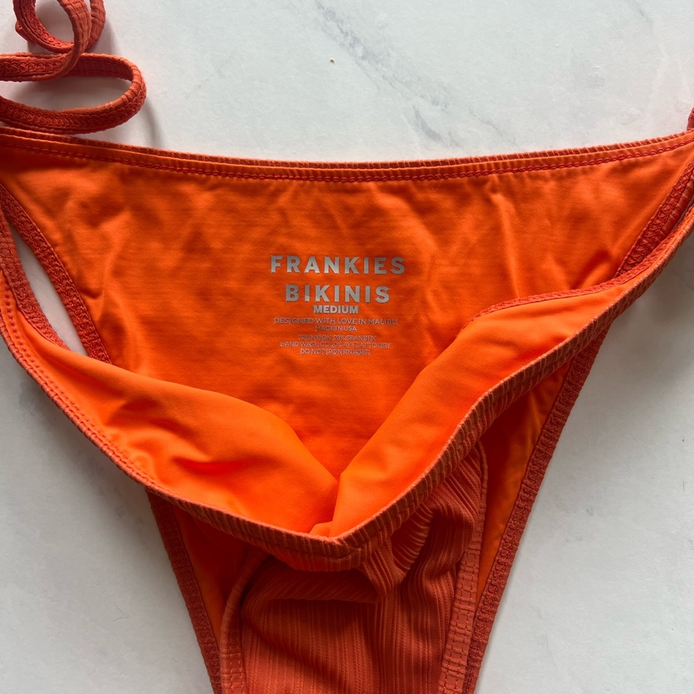 Frankie’s Bikinis Orange Bikini - Picture 4 of 8